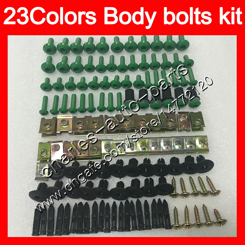 Fairing bolts full screw kit For SUZUKI GSXR1300 Hayabusa GSXR 1300 96 2002 2003 2004 2005 2006 2007 Body Nuts screws nut bolt kit 25Colors, No.17
Fairing bolts full screw kit For SUZUKI GSXR1300 Hayabusa GSXR 1300 96 2002 2003 2004 2005 2006 2007 Body Nuts screws nut bolt kit 25Colors, No.17