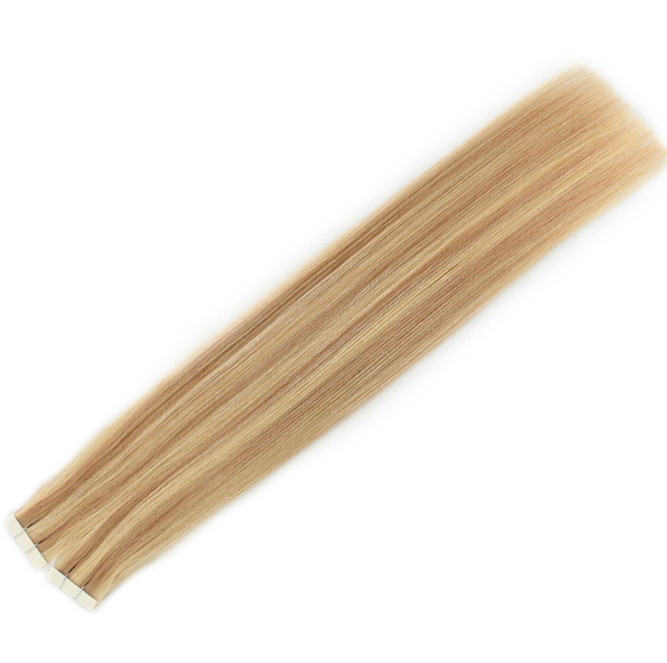 Nice quality Piano Color 4P27 14P24 24p613 Tape In Human Hair extensions 150g 60pieces peruvian Hair blonder