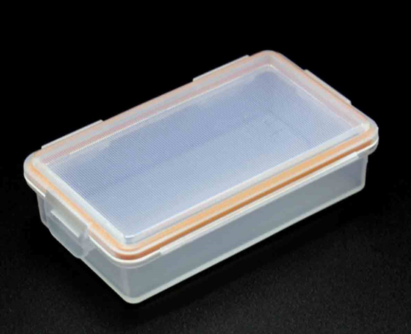 200pcs/lot Fast shipping 2*18650 Waterproof Battery Case Holder CR123A Storage Box Plastic Case Batteries Protector Cover