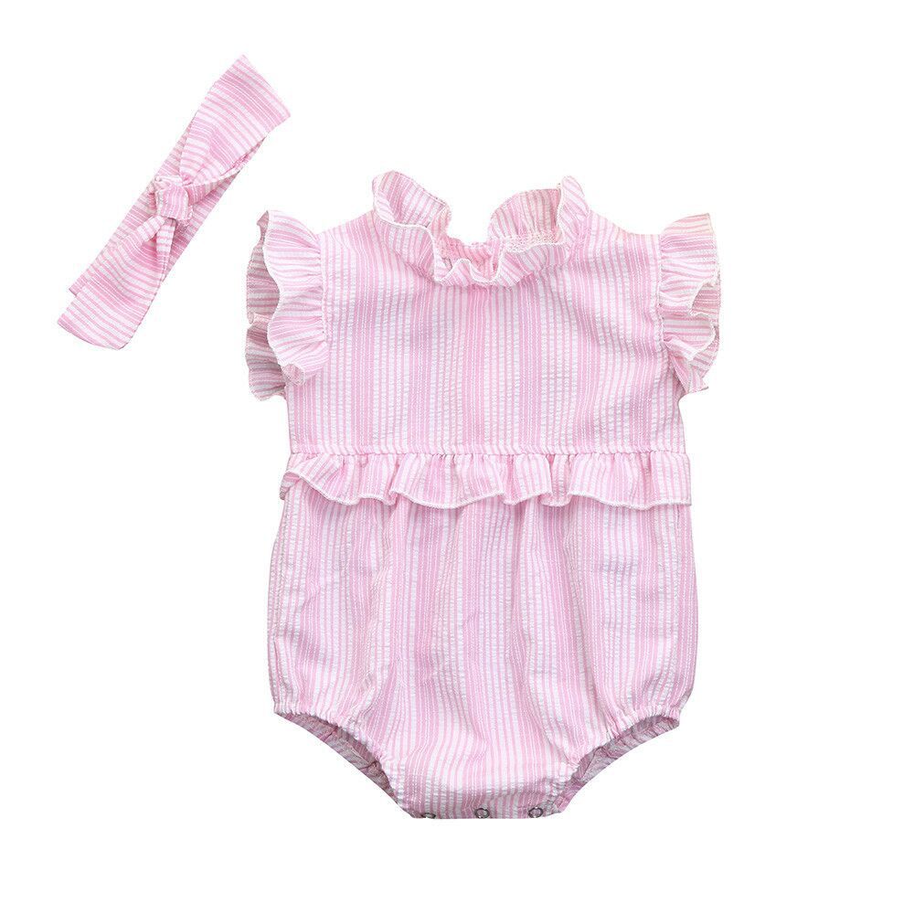 2018 Baby Girls Rompers Pink Lace Flying Sleeve Romper+ Headbands 2Pcs Set Summer Cute Infant Onesies Newest Boutique Clothes Z11
2018 Baby Girls Rompers Pink Lace Flying Sleeve Romper+ Headbands 2Pcs Set Summer Cute Infant Onesies Newest Boutique Clothes Z11