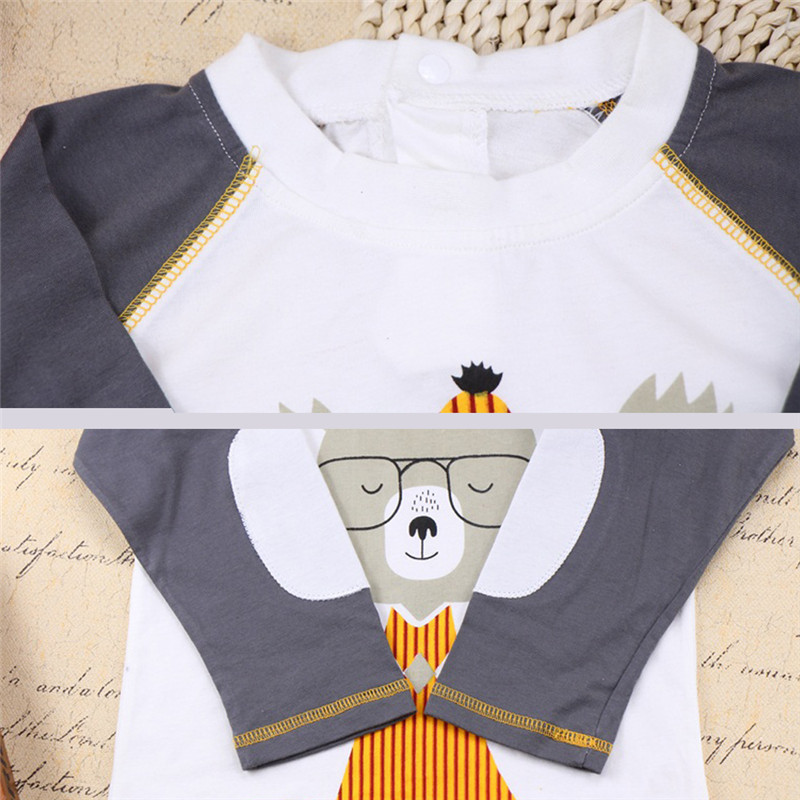 Spring Autumn Baby Boys Clothing Set Fashion Long Sleeve Plaid Shirts+T Shirts+Pants Casual Kids Clothes Outfits 2-6Years