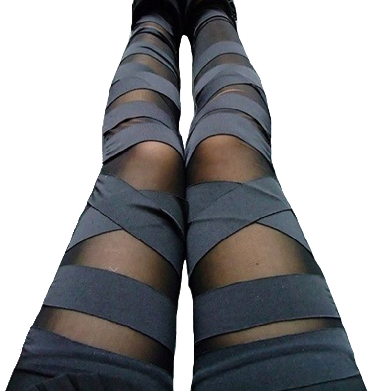 Fashion Bandage Leggings Mesh Womens Leggins 2018 Sexy Legging Slim Black Punk Rock Elastic Femme Pants, Purple
Fashion Bandage Leggings Mesh Womens Leggins 2018 Sexy Legging Slim Black Punk Rock Elastic Femme Pants, Purple