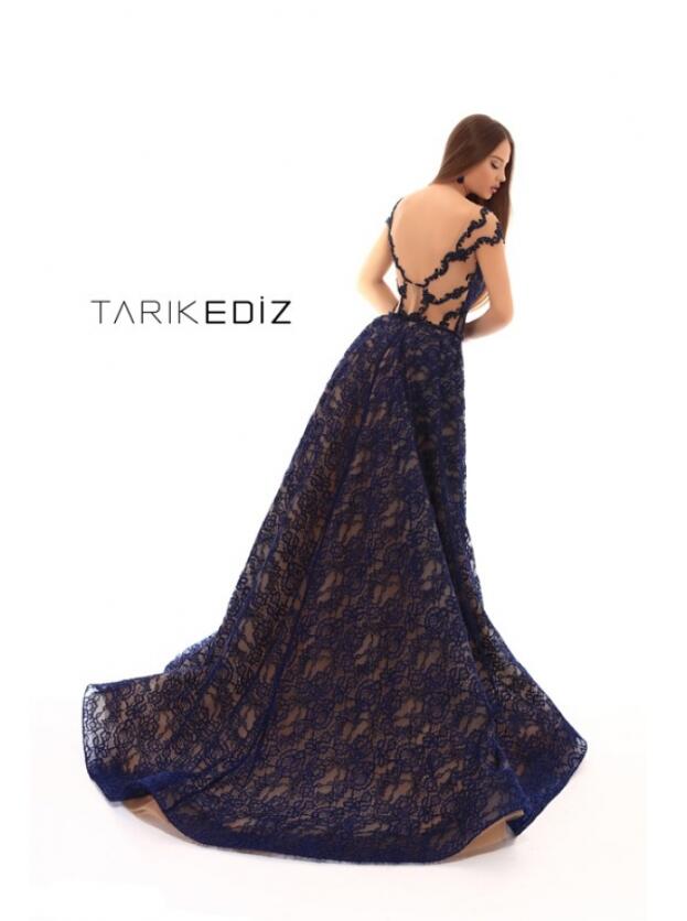 Sexy Mermaid Prom Dresses With Detachable Train Sheer Jewel Neck Cap Sleeve Lace Evening Dress Party Wear Custom Made Plus Size Formal Gowns