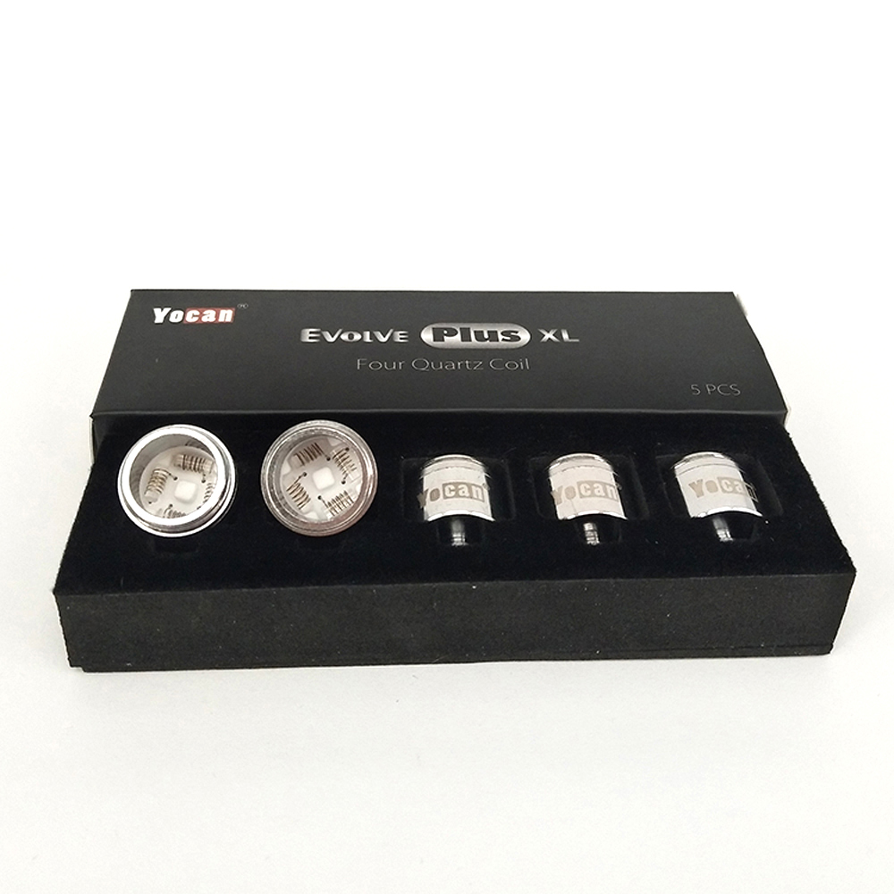 Top rated Authentic Yocan Evolve Plus XL Wax Coil Quad Quatz Rod Coil Head Pure and Clean Vapor 100% Original
Top rated Authentic Yocan Evolve Plus XL Wax Coil Quad Quatz Rod Coil Head Pure and Clean Vapor 100% Original