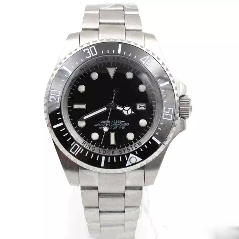 Hot sale Mens Watch Deep Ceramic Bezel SEA-Dweller Sapphire Cystal Stanless Steel With Glide Lock Automatic Mechanical mens Watches, Make waterproof 50m 
Hot sale Mens Watch Deep Ceramic Bezel SEA-Dweller Sapphire Cystal Stanless Steel With Glide Lock Automatic Mechanical mens Watches, Make waterproof 50m