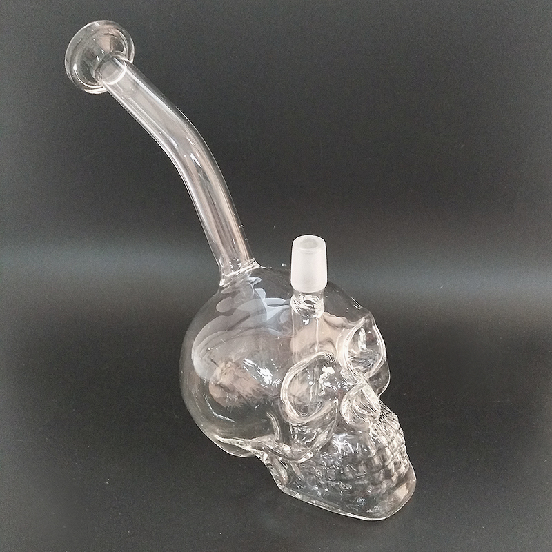 Glass Bong Smoking Water Pipe Skull Bongs Dab Rig 14.4mm Male Joint Custom Made Logo
Glass Bong Smoking Water Pipe Skull Bongs Dab Rig 14.4mm Male Joint Custom Made Logo