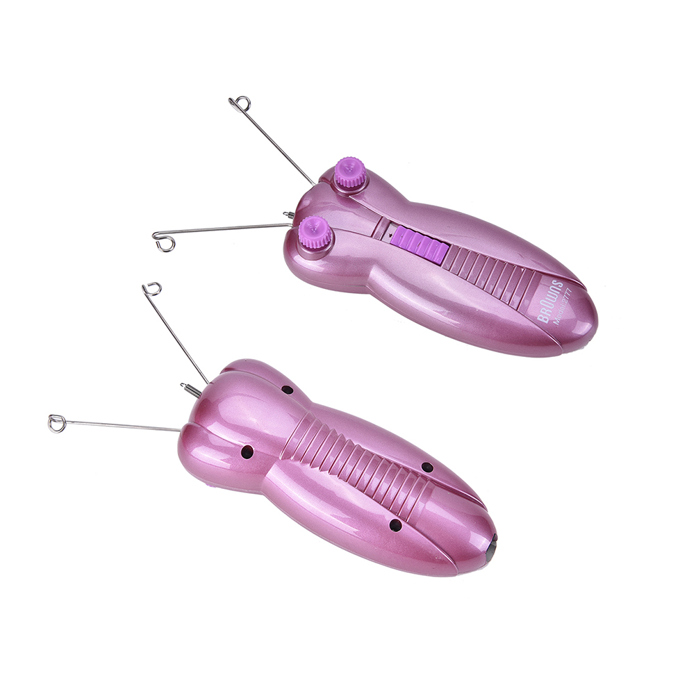 (Razors & Blades Electric Body Facial Cotton Thread Shaver For Women Pink Color1 remover face hair