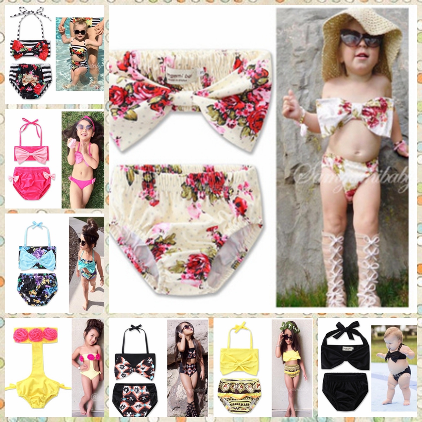 Baby Swimsuits Girl Floral Bikini Set Kids Cute Swimwear Child Bow Striped Bankini Baby Fashion Summer Bathing Suit Beachwear wqq1, As pictures
Baby Swimsuits Girl Floral Bikini Set Kids Cute Swimwear Child Bow Striped Bankini Baby Fashion Summer Bathing Suit Beachwear wqq1, As pictures