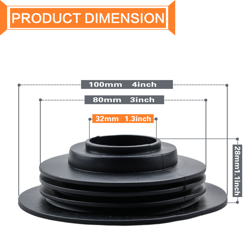 PAMPSEE 2PCS Dustproof Dust Cover For Car Motorcycle Headlight Accessories Rubber LED Xenon HID HEADLIGHT/ KIT H1 H4 H7 H11