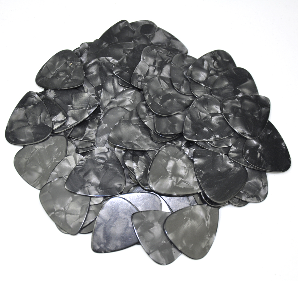 Lots of 100 pcs Heavy 096mm Blank Guitar Picks Plectrums Celluloid For Electric Guitar