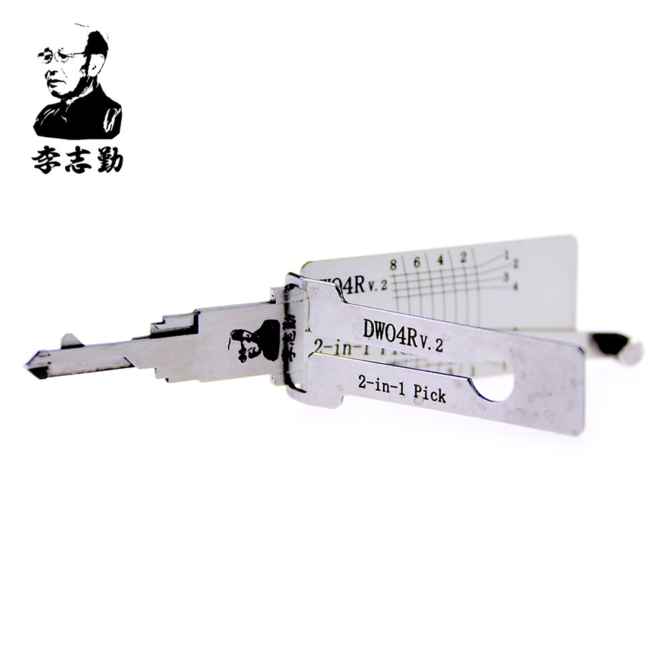 Mr. Li's Original Lishi DWO4R V.2 2in1 Decoder and Pick - Best Automotive Locks Unlock Tools on the Market
Mr. Li's Original Lishi DWO4R V.2 2in1 Decoder and Pick - Best Automotive Locks Unlock Tools on the Market