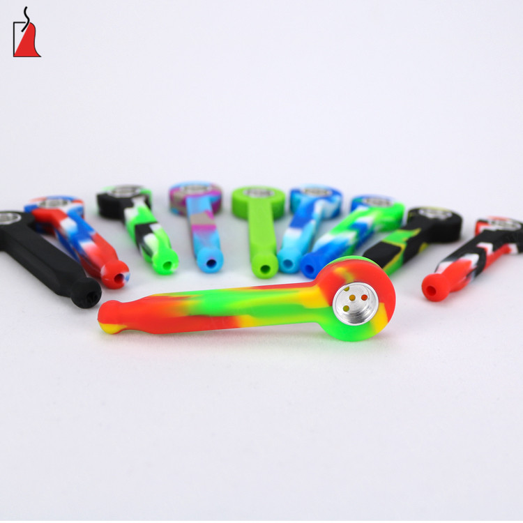 Mini Hand smoking Pipe Spoon New Shape safe Silicone with Metal Bowl Colorful Spoon Pipes free shipping
Mini Hand smoking Pipe Spoon New Shape safe Silicone with Metal Bowl Colorful Spoon Pipes free shipping