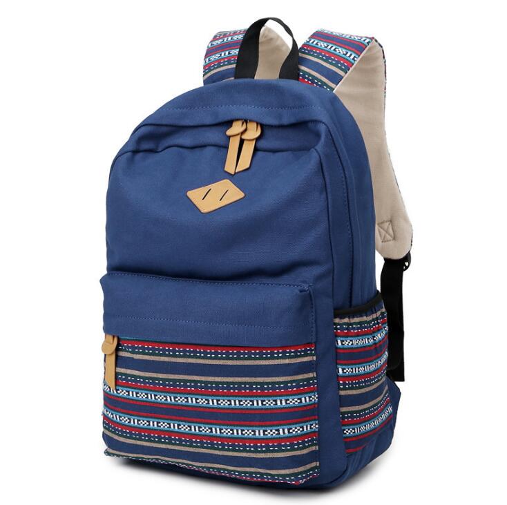 Schoolbag Canva+Oxford fabric fabric Backpack The leisure fashion Striped backpack Outdoor travel bags High-capacity Knapsack A25, Sky blue
Schoolbag Canva+Oxford fabric fabric Backpack The leisure fashion Striped backpack Outdoor travel bags High-capacity Knapsack A25, Sky blue