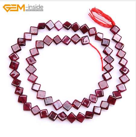 Gem-inside Natural Square Garnet Stone Beads For Jewelry Making 5mm 15inches DIY Jewellery
Gem-inside Natural Square Garnet Stone Beads For Jewelry Making 5mm 15inches DIY Jewellery