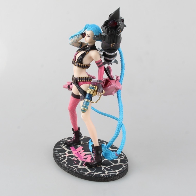 League of Legends JINX Action Anime & Figures Toy Lol 24 CM 
League of Legends JINX Action Anime & Figures Toy Lol 24 CM