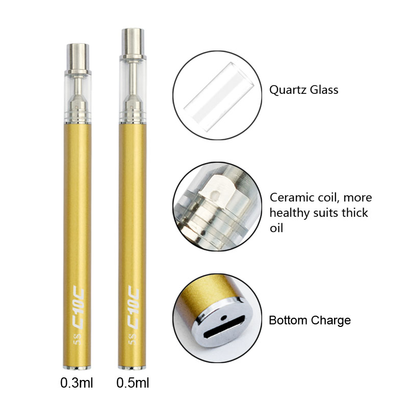 riginal Mjtech 5S C10C For Thick oil Cartridges Vape Pen Vaporizer Ceramic Coils Glass Tank 280Mah Ecig 3 Colors
riginal Mjtech 5S C10C For Thick oil Cartridges Vape Pen Vaporizer Ceramic Coils Glass Tank 280Mah Ecig 3 Colors
