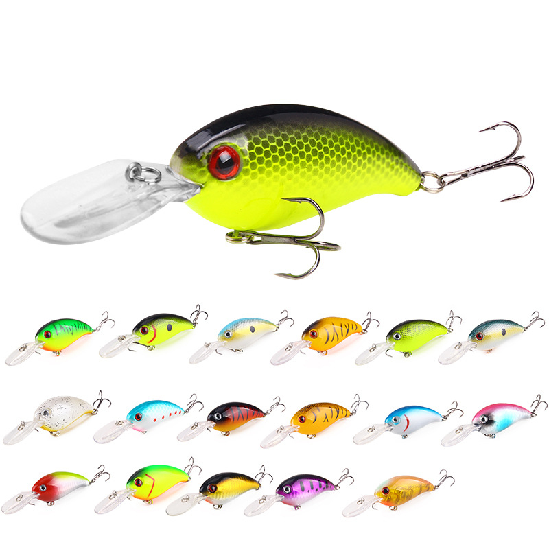 New ABS Plastic Laser CRANK bait 10cm 13.6g Shallow Diving Wobbler Square tongue Fishing Lure bass crankbaits
New ABS Plastic Laser CRANK bait 10cm 13.6g Shallow Diving Wobbler Square tongue Fishing Lure bass crankbaits