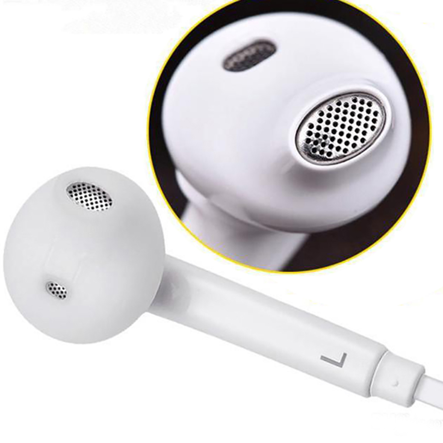 Wholesale earphones J5 S6 in ear wired headphone 3.5mm jack inear headphones with voice control and build-in mic for s8 s9 plus earbuds