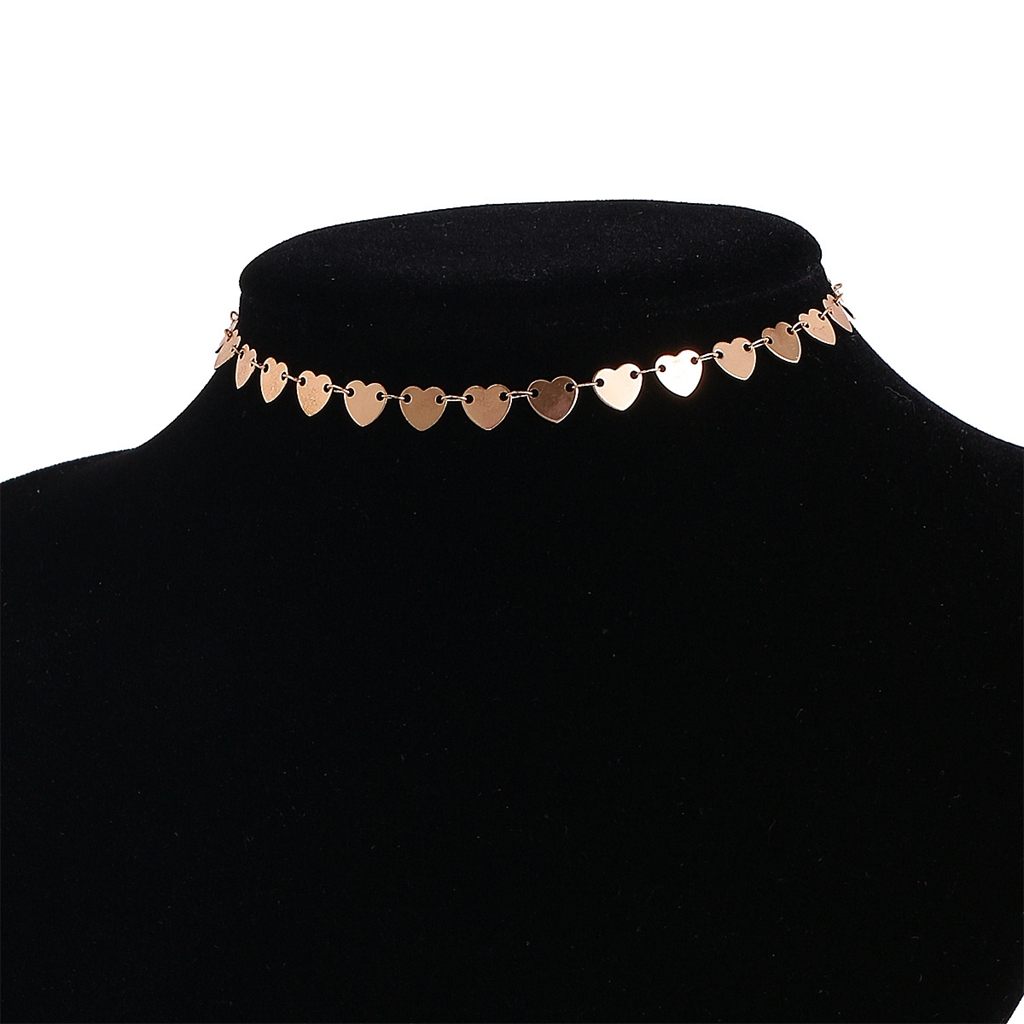 10pc/set Chain Choker Necklace for Women Grils Lucky Star Pendant Necklace