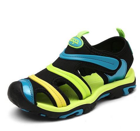 Kids Summer Sandals New Designer Children Flats Breathable Anti-slippery Boys Girls Closed Toe Slippers Sandalias Fashion Shoes, A1
Kids Summer Sandals New Designer Children Flats Breathable Anti-slippery Boys Girls Closed Toe Slippers Sandalias Fashion Shoes, A1