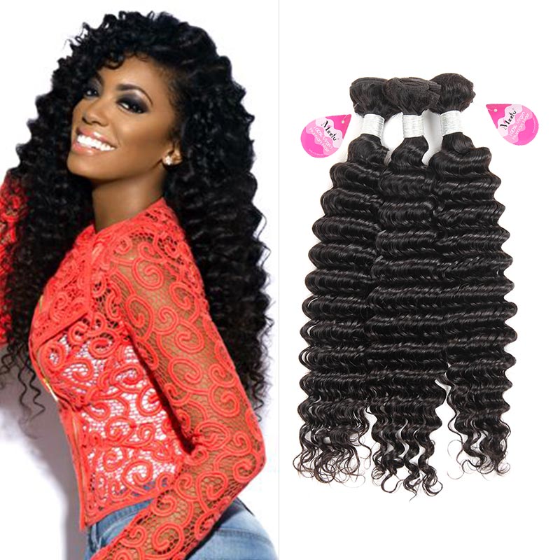 10A Unprocessed Brazilian Virgin Bundles Deep Wave Curly Hair Weft Human Hair Peruvian Indian Malaysian Hair Extensions Dyeable High Quality, Natural color
10A Unprocessed Brazilian Virgin Bundles Deep Wave Curly Hair Weft Human Hair Peruvian Indian Malaysian Hair Extensions Dyeable High Quality, Natural color