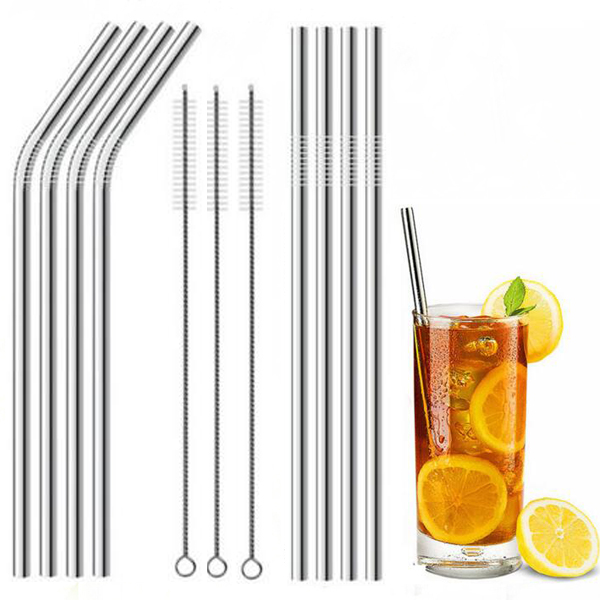 30 20 oz Stainless Steel Straw Durable Reusable Metal 10.5 and 8.5 inch Extra Long Drinking Bend and Straight Straws For 30oz 20oz Cups Mugs
30 20 oz Stainless Steel Straw Durable Reusable Metal 10.5 and 8.5 inch Extra Long Drinking Bend and Straight Straws For 30oz 20oz Cups Mugs