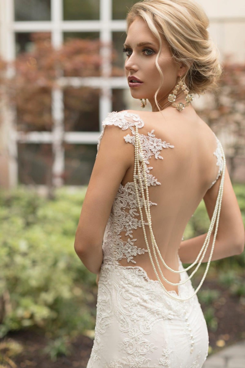 naama anat wedding dresses full lace applique sequins beading vintage wedding dress custom made backless bridal gowns