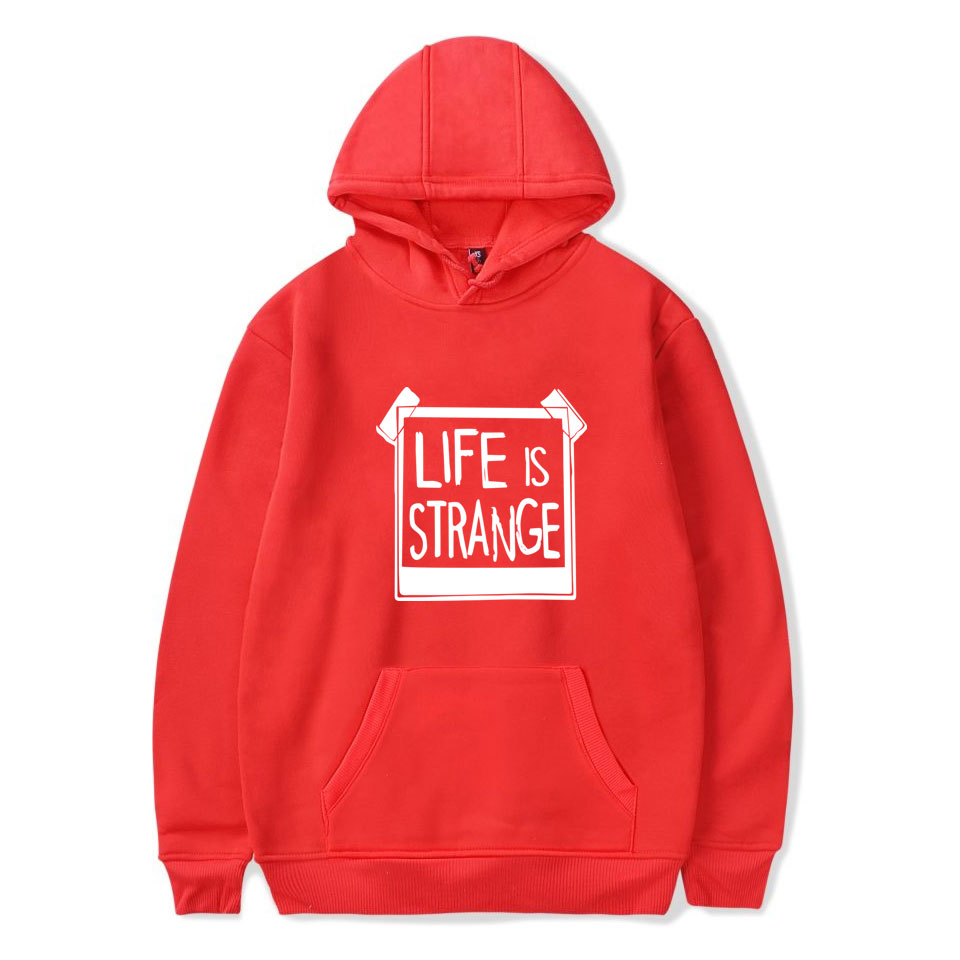 Game Life is Strange Hoodie Sweatshirt With Hat Men Women Whatif Print Funny Winter Life is Strange Caulfield Pullover