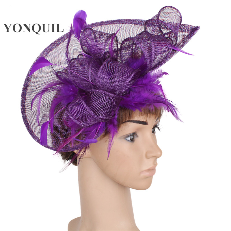 Magenta or multiple colors avaliable fascinator High quality hair accessoriec fashion wedding hats fascinator feather decaration hat SYF107
Magenta or multiple colors avaliable fascinator High quality hair accessoriec fashion wedding hats fascinator feather decaration hat SYF107