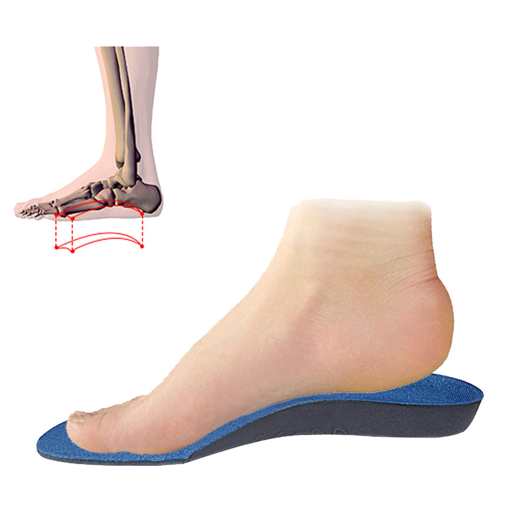 Flat foot orthopedic insole Foot arch correcting insole Male and female EVA Correcting inside and outside, As pic
Flat foot orthopedic insole Foot arch correcting insole Male and female EVA Correcting inside and outside, As pic