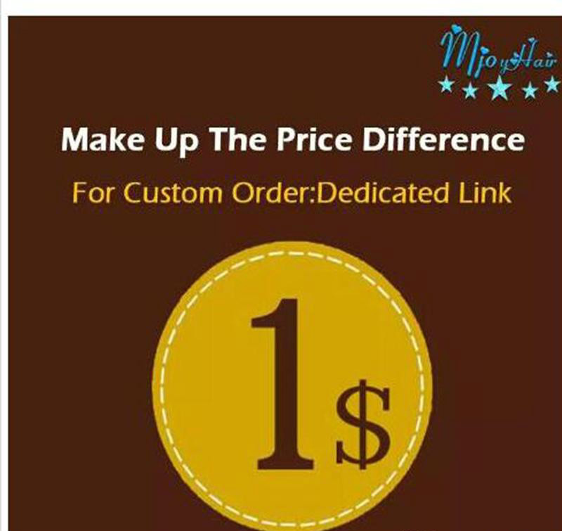 Just use to Make up the Price Difference dedicated link shipping Make up patchs sock the difference Mjoyhair A dedicated link
