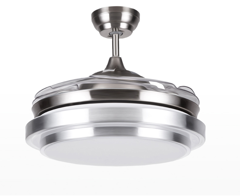 Modern LED Ceiling Invisible Fan Lights Lamps Timing Remote Control Frequency Conversion Motor Light Pendant Lamp Lighting Remote Control