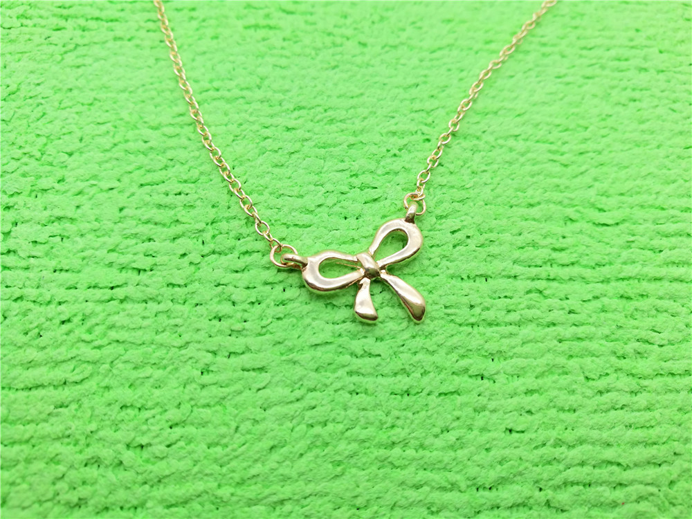 30PCS Fashion Bow Knot Necklace Choker Bowknot Necklace Butterfly Tied Ribbon Necklace Infinite Infinity Farfalle Necklaces