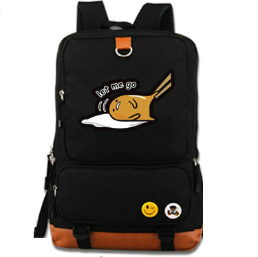 Let me go backpack Gudetama day pack Funny egg school bag Cartoon packsack Good rucksack Sport schoolbag Outdoor daypack, Black
Let me go backpack Gudetama day pack Funny egg school bag Cartoon packsack Good rucksack Sport schoolbag Outdoor daypack, Black