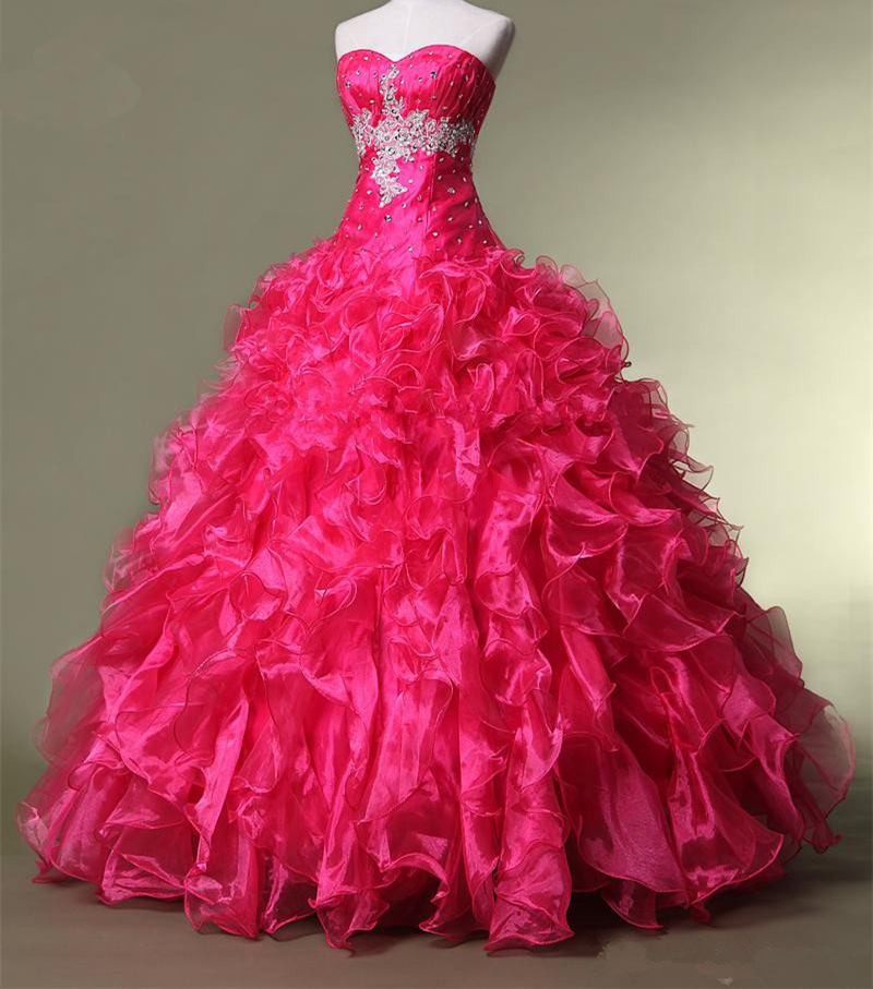 2020 New Appliques Ball Gown Quinceanera Dresses Crystals For 15 Years Sweet 16 Plus Size Pageant Prom Party Gown QC1050, White
2020 New Appliques Ball Gown Quinceanera Dresses Crystals For 15 Years Sweet 16 Plus Size Pageant Prom Party Gown QC1050, White