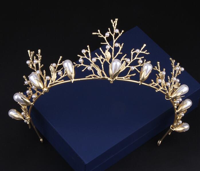 Korean Sen Department of Sweet bridal jewelry gold branches hair ornaments hair accessories wedding dress accessories hoop crown, Slivery;golden
Korean Sen Department of Sweet bridal jewelry gold branches hair ornaments hair accessories wedding dress accessories hoop crown, Slivery;golden