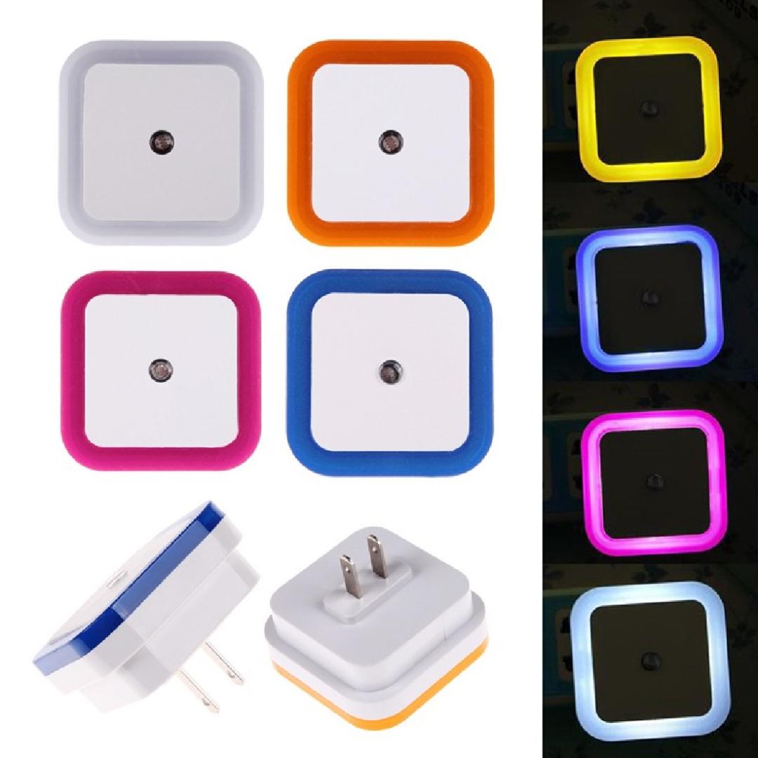 Light Sensor Control Night Light Mini US Plug Novelty Square Bedroom Lamp For Baby Gift Romantic Colorful Lights
Light Sensor Control Night Light Mini US Plug Novelty Square Bedroom Lamp For Baby Gift Romantic Colorful Lights