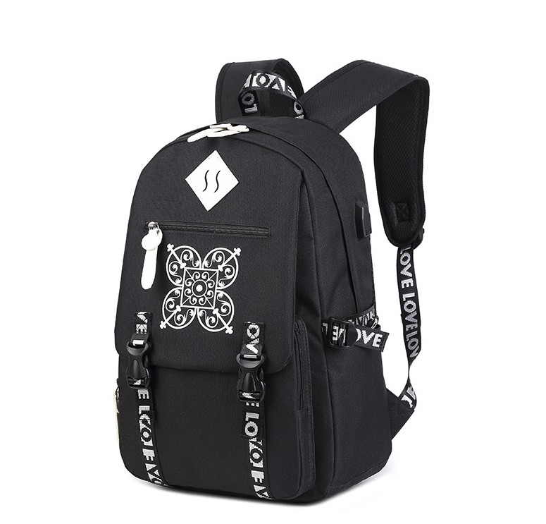 Schoolbag Canva+Oxford fabric fabric Backpack The leisure fashion Striped backpack Outdoor travel bags High-capacity Knapsack A36, Black
Schoolbag Canva+Oxford fabric fabric Backpack The leisure fashion Striped backpack Outdoor travel bags High-capacity Knapsack A36, Black
