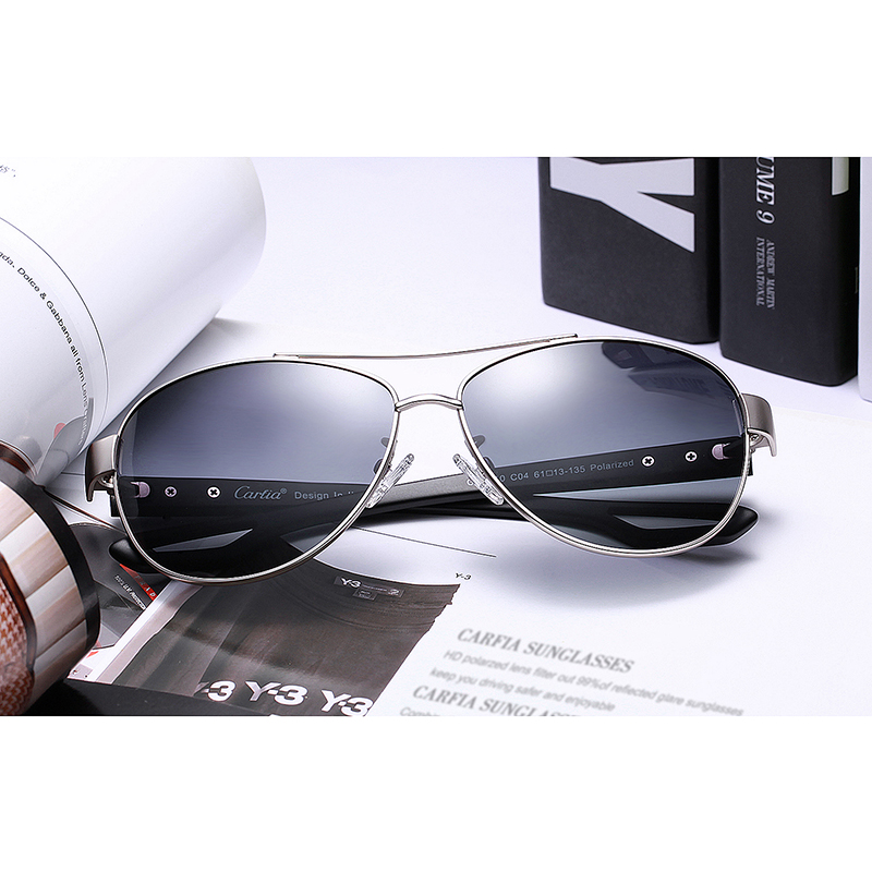 Carfia Summer Hot Fashion Polarized Sunglasses for Women Size 61mm Polarized Sun lgasses 100% UV400 Protection Glare-Free