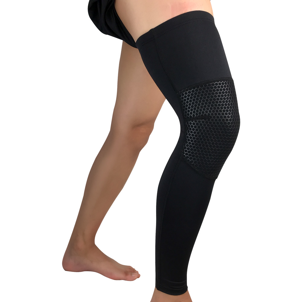 Professional Leg Warmers Sports Leg Sleeves Protection Non-Slip Cycling Running Basketball Leg Sleeve Cover Honeycomb Design, Black
Professional Leg Warmers Sports Leg Sleeves Protection Non-Slip Cycling Running Basketball Leg Sleeve Cover Honeycomb Design, Black