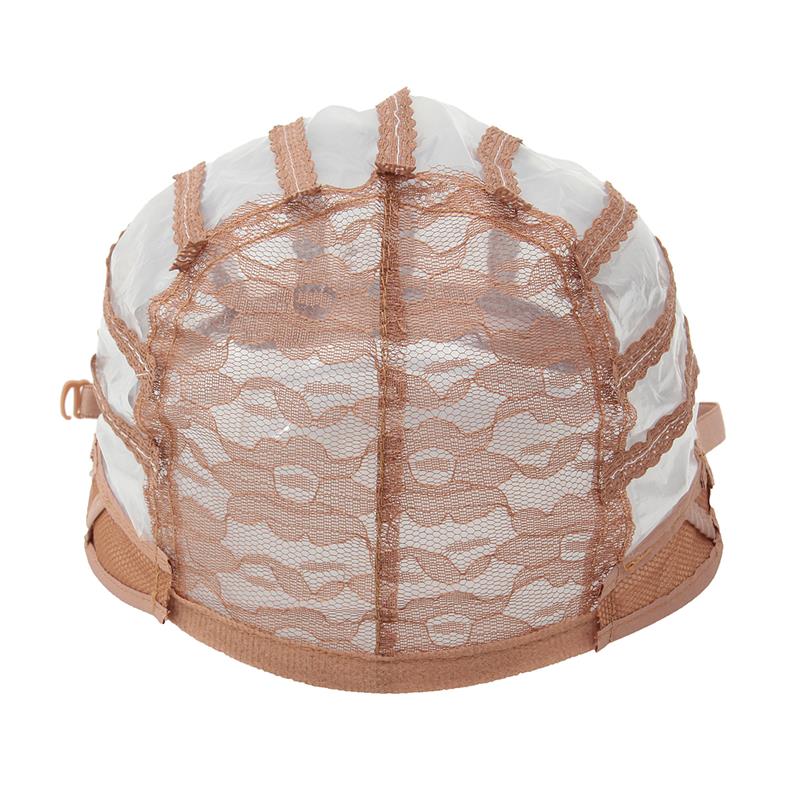 New Wig Top Stretch Mesh Caps Weaving Cap Back Adjustable Strap Hair Net For Making Wigs 3 Color X251111