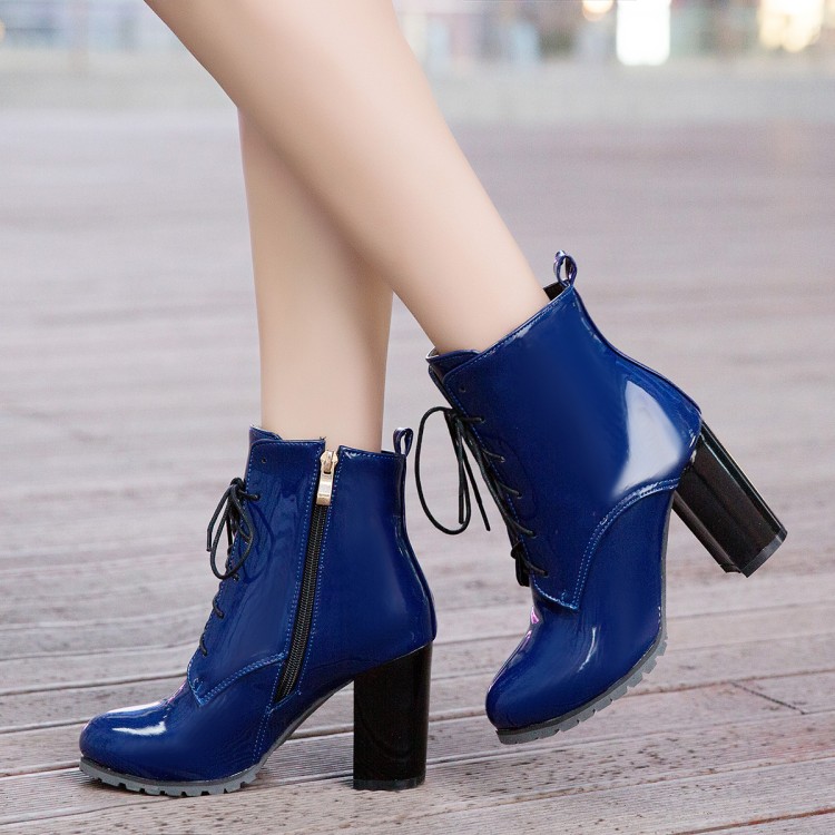Boots Patent Leather new Woman's shoes 40 41 42 43 44 45 46 47 48 49 high heel 8.5CM EUR Size 31-50, Black
Boots Patent Leather new Woman's shoes 40 41 42 43 44 45 46 47 48 49 high heel 8.5CM EUR Size 31-50, Black
