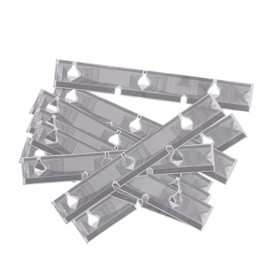 Carkitsshop 40pcs Silver BMW E38 E39 X5 Instrument Cluster Pixel Repair LCD Dashboard Speedometer Dead Pixel Repair Flat Ribbon Cable