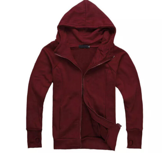 Men Sweater Solid Color Black Hip Hop Hoodie Coat New Fashion Hooded Hoodies For Men M-3XL