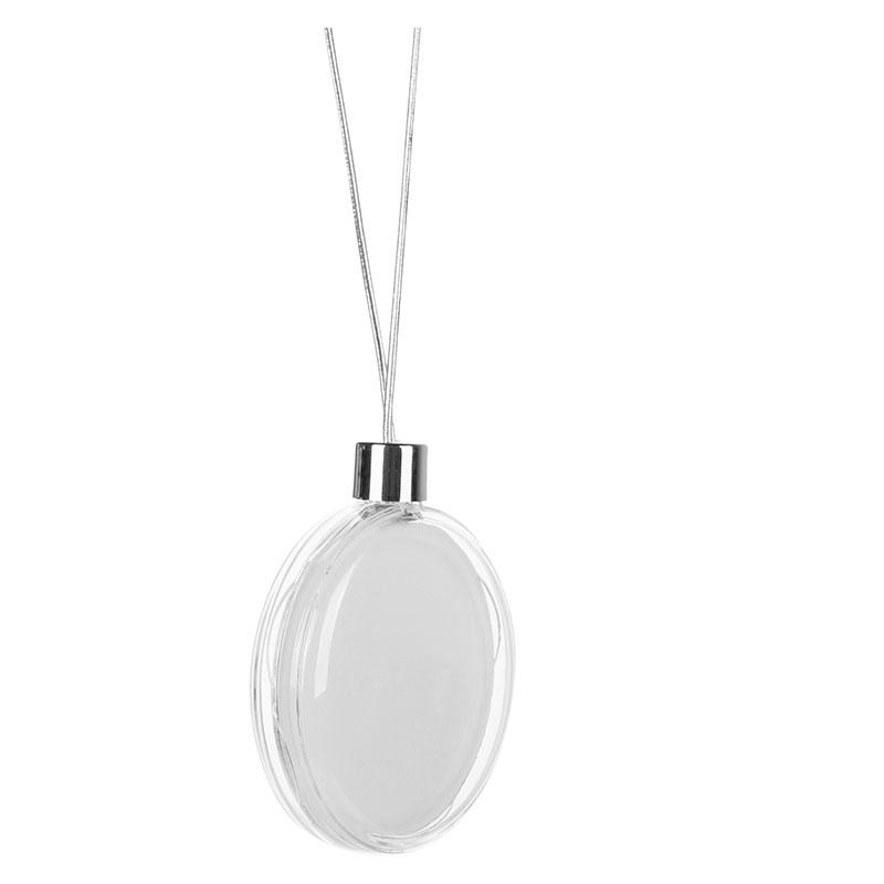 sublimation christmas ornaments round ball shape personalized custom consumables supplies hot transfer printing material xmas gift new style