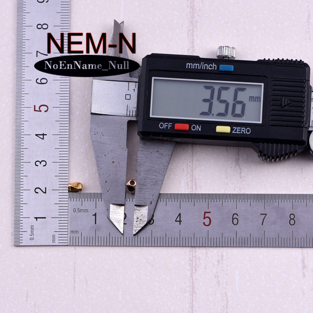 10pcs ZHU RU 5*3.5MM Irregular beads bead round Twisted cylinder Pendant Connector For DIY Earrings Jewelry Accessories