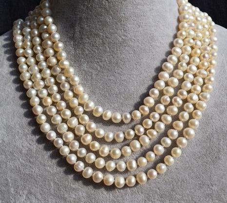 100 inches Long Pearl Jewellery,6-7mm White Color Genuine Freshwater Pearls Necklace,Charming Woman Wedding Birthday Jewelry
100 inches Long Pearl Jewellery,6-7mm White Color Genuine Freshwater Pearls Necklace,Charming Woman Wedding Birthday Jewelry