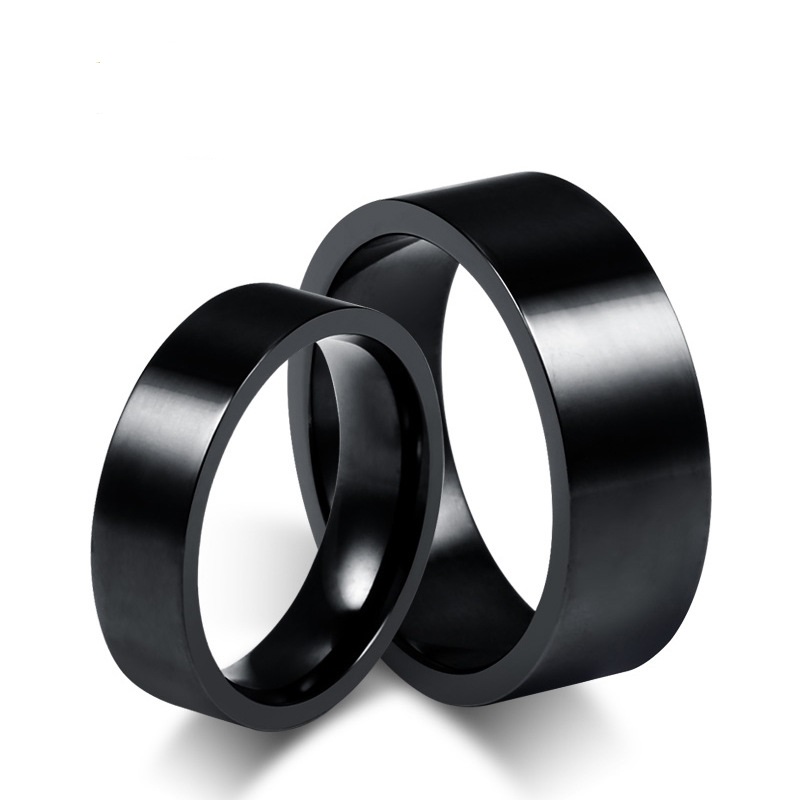 Can Mix Order 6mm and 8mm Black Color Fashion Simple Lover's Ring Stainless Steel Rings Jewelry Gift for Men Women J005
Can Mix Order 6mm and 8mm Black Color Fashion Simple Lover's Ring Stainless Steel Rings Jewelry Gift for Men Women J005
