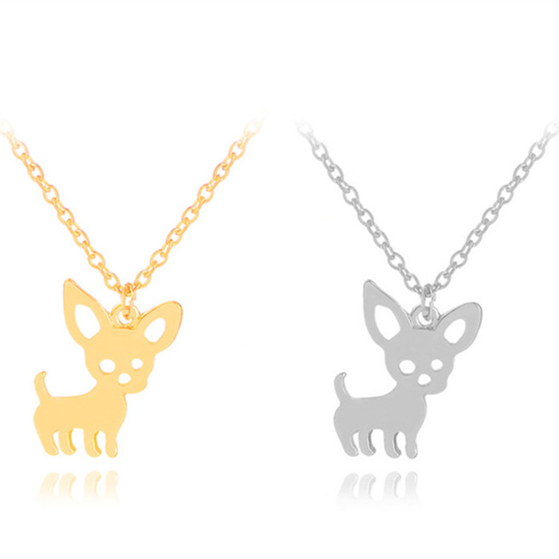 Hot Chihuahua Dog Pendant Necklace Cute Pet Dog Necklace Gold Silver For Women Gift Fashion Jewelry
Hot Chihuahua Dog Pendant Necklace Cute Pet Dog Necklace Gold Silver For Women Gift Fashion Jewelry