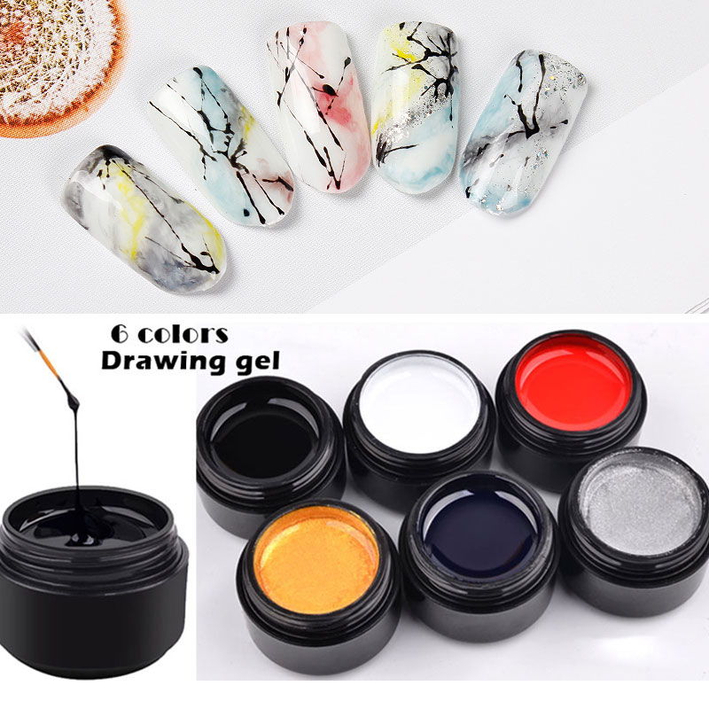 Lghzlink Drawing Gel Spider DIY 3D Modelling Gel Easy Apply Nail Art Design Factory Supply 6 Colors Line to Line Painting, 022
Lghzlink Drawing Gel Spider DIY 3D Modelling Gel Easy Apply Nail Art Design Factory Supply 6 Colors Line to Line Painting, 022